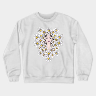 Daisy Lady Crewneck Sweatshirt